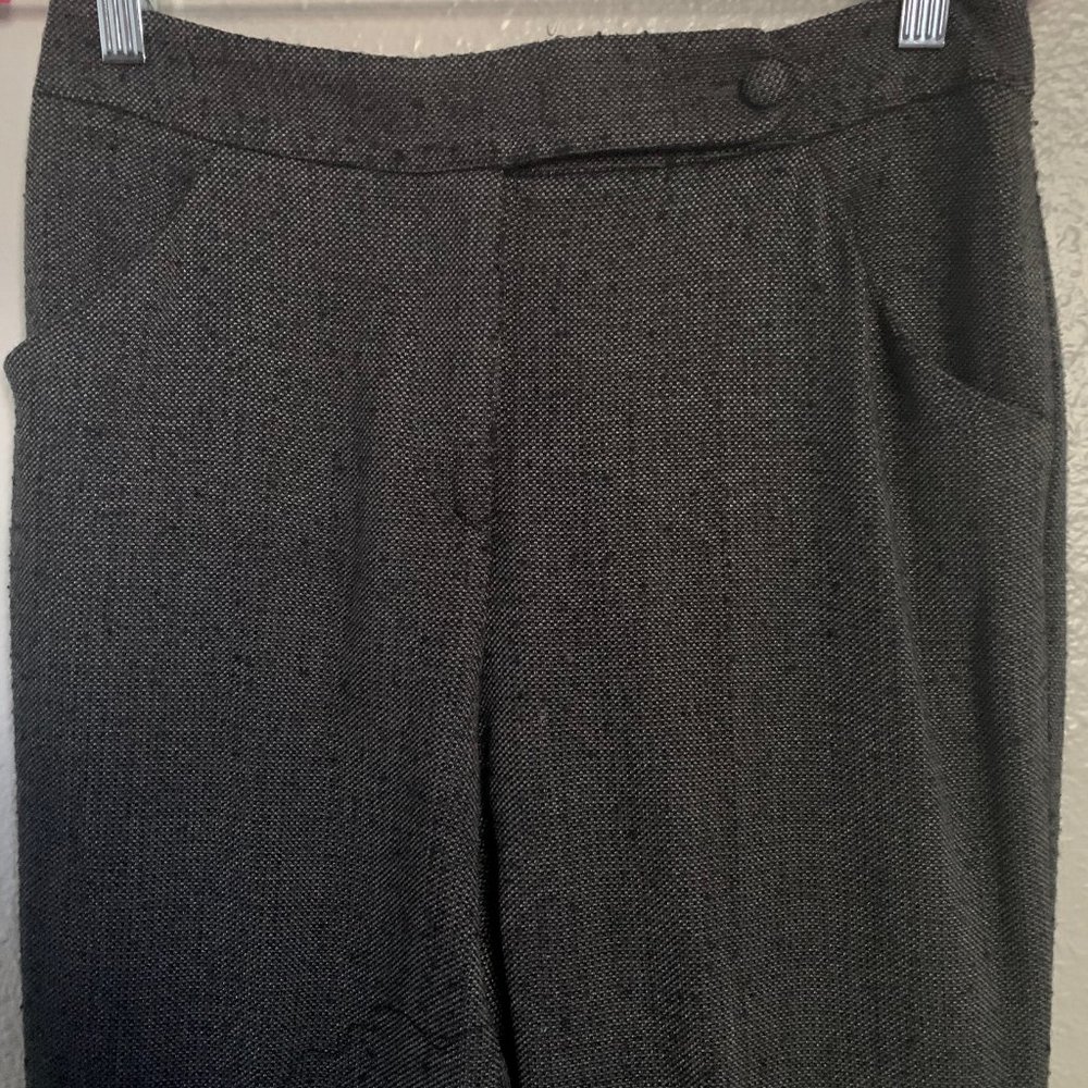 Armani Textured Black Pants